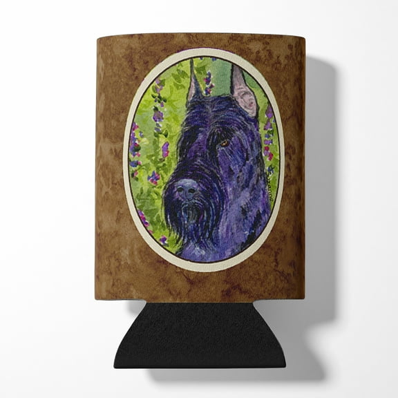 Caroline's Treasures SS1018CC Scottish Terrier Can or Bottle Hugger, Can Hugger, multicolor