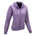 thumbnail image 2 of Sudadera Con Cierre Gorro Slim Fit Suave De Mujer, 2 of 3
