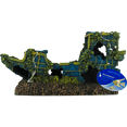 thumbnail image 5 of Penn-Plax Deco-Replicas Sunken Blue Treasure Ship - Aquarium Decoration - Medium, 5 of 9
