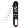 thumbnail image 5 of Unique Bargains Digital Meat Thermometer Instant Read Cooking Thermometer Black 10.7 Inch, 5 of 5