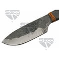 thumbnail image 5 of Rite Edge 9 Inch Ball Nose Drop Point Fixed Blade Knife Leather Wrapped Handle With Sheath Outdoor Utility Camping Hunting Knife WS, 5 of 6