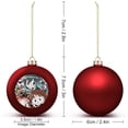 thumbnail image 2 of Characters My Hero Academia Christmas Balls Sparkling Christmas Tree Hanging Ornaments Party Home Decor Xmas Christmas Gifts, 2 of 8