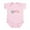 Petal Pink, variant on CafePress - Respiratory Therapy Infant Bodysuit - Baby Light Bodysuit, Size Newborn - 24 Months