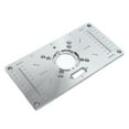 thumbnail image 4 of Router Table Insert Plate,Trimming Machine Flip Board Woodworking Insert Plate Router Table Plate Reliable and Durable, 4 of 8