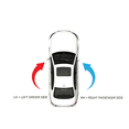 thumbnail image 6 of Fits 10-13 Sz Kizashi Right Passenger Convex Mirror Glass Lens w/Adhesive USA, 6 of 7