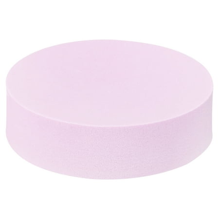 Image of Uxcell 3.5x1 Round Photography Background Props Hard Foam Photo Props Geometric Cube Pink