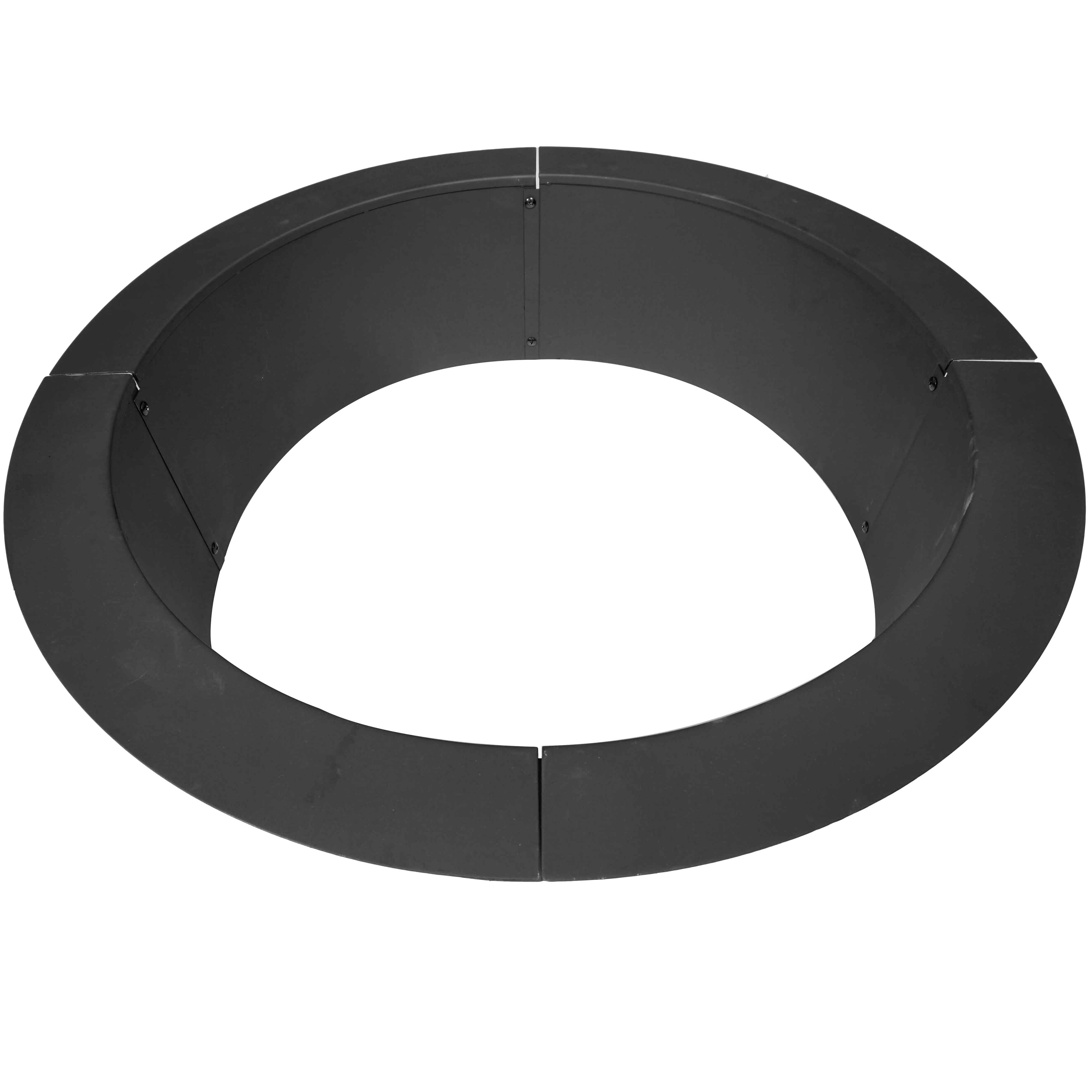 36" Diameter Steel Fire Pit Liner Ring Heavy Duty InGround