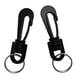 thumbnail image 3 of 2 Piezas Ganchos De Seguridad Giratorios De Plástico Anillos partidos Llavero Clip Equipo De Buceo Soplete Brújula Antorcha Soporte De Llave, 3 of 6