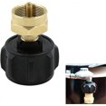 thumbnail image 1 of Camping Gas Cylinder Adapter Gas Conversion Head Nozzle Connector, 1 of 5