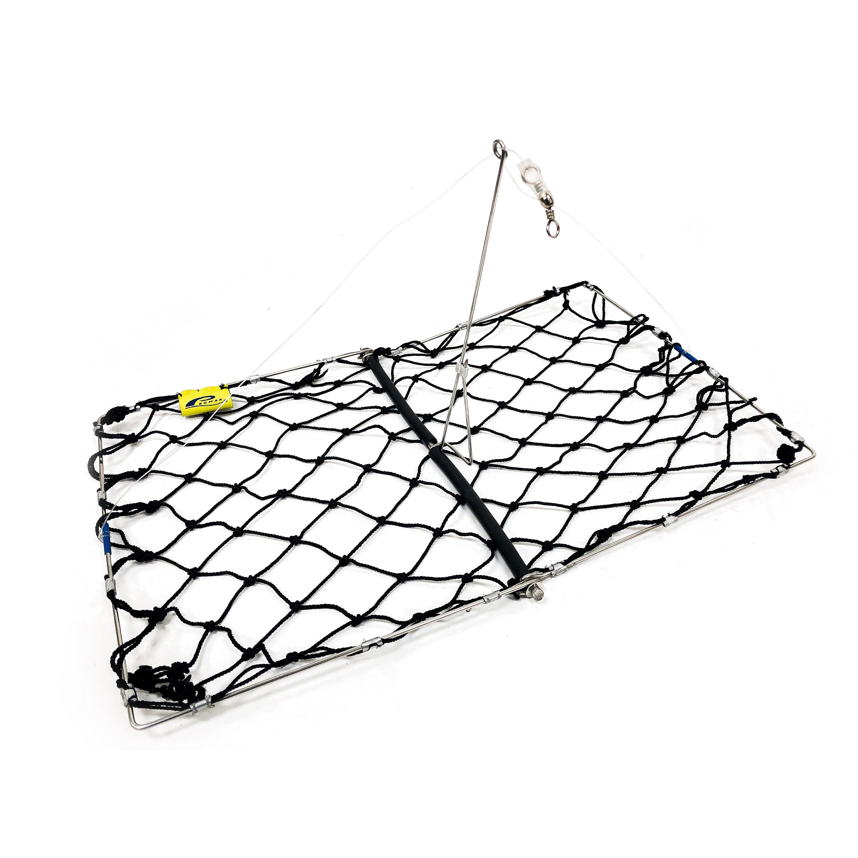 E-Z Catch New Fold-A-Way Premium Quality Two Door Black Crab Trap American Made 
