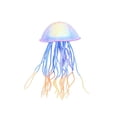 thumbnail image 2 of FastXmas Artificial Aquarium Jellyfish Decor, Floating Soft Jellyfish Fish Tank Decor, Clear Jellyfishwith Suction Cup Sways In Water for Aquarium(), 2 of 7