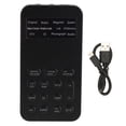 thumbnail image 2 of Mini Sound Card, Noise Canceling Fine Tuning Function  5V 12 Modes Mini Sound Changer Voice Changer  for PC for Live Streaming for Singing, 2 of 7