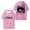 Pink, variant on Lil Tecca The Dopamine Experience North America Tour Hooded T-shirt Women Men Short Sleeve Tee Casual Fashion Tops