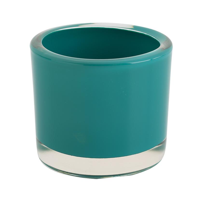 Teal Tea Light Candle Holder 3 Pieces
