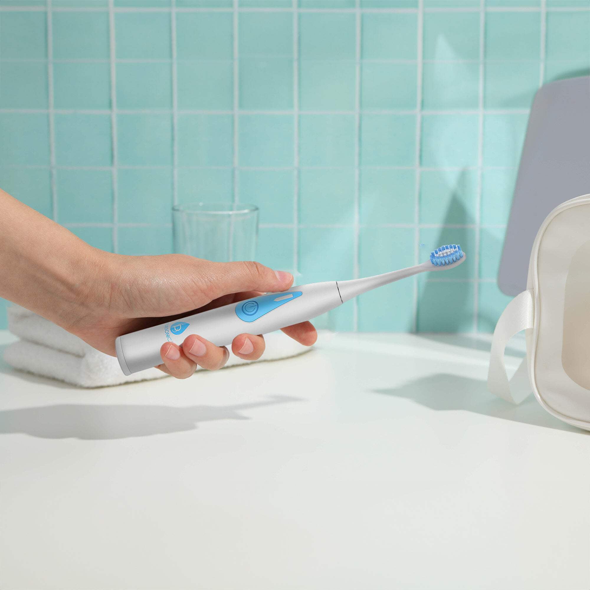 Ultimate Smile Care Duo: Triple-Head Tooth Wizard  Travel-Ready Water Flosser