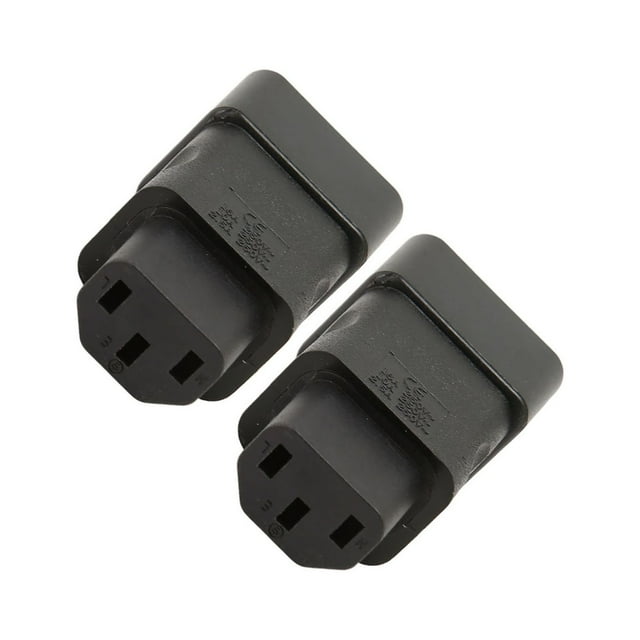 C20 To C13 Plug Power Adapter, 4000W Reinforced Plug And Play IEC320 C20 To IEC320 C13 Power Adapter PVC Shell For UPS PDU Server