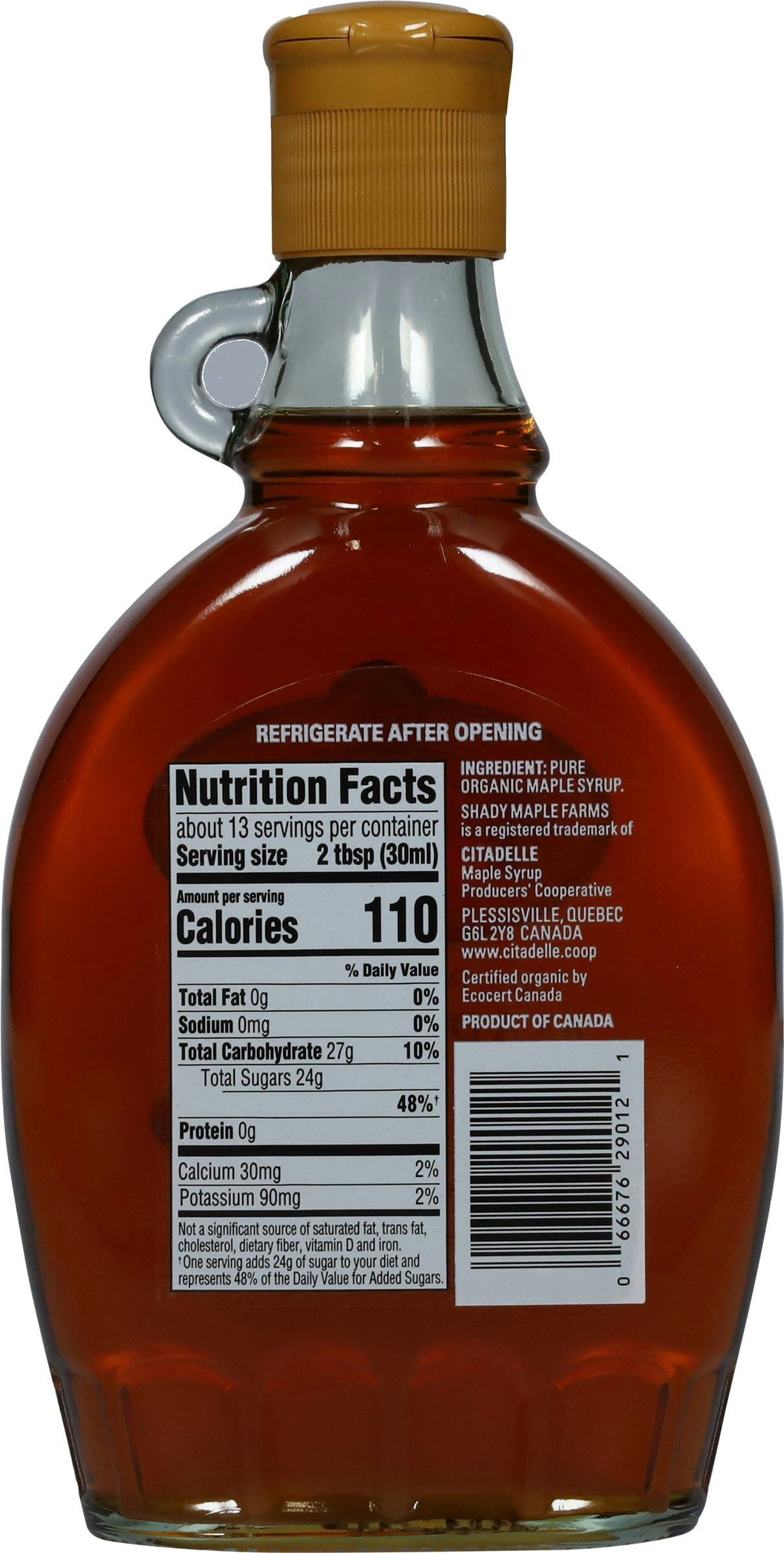 Shady Maple Farm Organic Amber Rich Taste Syrup 12.7 oz (Pack of 12)