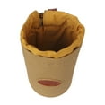 thumbnail image 4 of TOURBON Canvas and Leather Bicycle Water Bottle Cup Holder Wine Carrier, 4 of 8