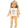 Kid Con&nection 1 Set Education,Beautiful Pajamas Clothes For 18 Inch