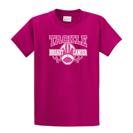 Breast Cancer Awareness T-Shirt Tackle Breast (Best Shirts For Large Breasts)