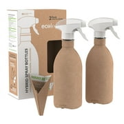 2-pack 16oz Spray Hybrid Paper Eco.Bottle