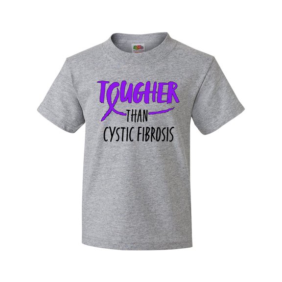 Inktastic Tougher Than Cystic Fibrosis Youth T-Shirt