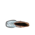 thumbnail image 4 of Roper Girls Starlet Tooled Inlay Square Toe Cowboy   Mid Calf Boots, 4 of 5