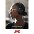 thumbnail image 3 of JVC Wireless Noise Canceling Over Ear Headphones, Bluetooth, Instant paring with NFC Technology, 20 hr battery - HAS91BNB, Black, One Size, 3 of 7