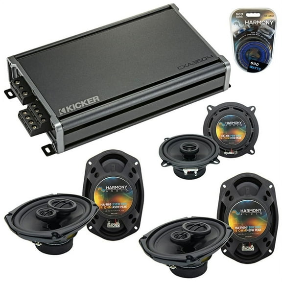 Fits Chrysler Town & Country 08-15 Speaker Upgrade Harmony Speakers & CXA360.4