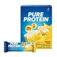 thumbnail image 3 of Pure Protein Bars, Lemon Cake, 20g Protein, Gluten Free, 1.76 oz, 4 Ct, 3 of 8