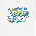 thumbnail image 4 of Inktastic Hooked on Jesus Christian Boys or Girls Baby Bodysuit, 4 of 5