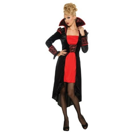 rubie's costume dark contessa, black/red, large