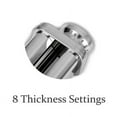 thumbnail image 1 of Accessoire de Feuille pour Rouleau à Pâtes pour Batteur sur Socle kitchenaid, Accessoire de Machine à Pâtes en Acier Inoxydable, 1 of 5