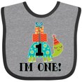 thumbnail image 3 of Inktastic First Birthday Turtle 1 Year Old Boys or Girls Baby Bib, 3 of 4