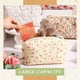 thumbnail image 4 of Bolsa de maquillaje Paterr acolchada de algodón con estampado floral, 10 unidades, para mujer, 4 of 9