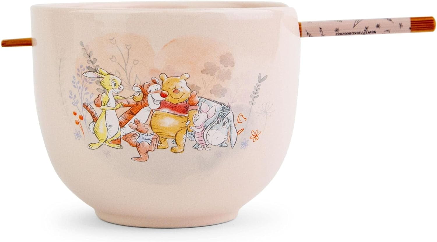 Silver Buffalo Disney Winnie the Pooh Featuring Piglet, Eeyore