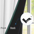 thumbnail image 3 of Nanqianyi Room Darking Blackout Curtains,2 Panels,Grommet Top,42x96 Inch,Dark Green Stripe,Thermal Insulated Window Drapes, 3 of 8