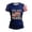 NavyE0313W&18, variant on Trgacdwlo 1776-2026 250 Anniversary USA T Shirt Letter Flag Print Red White and Blue Short Sleeve Shirt Women Independence Day Patriotic 4th of July Tops for Women