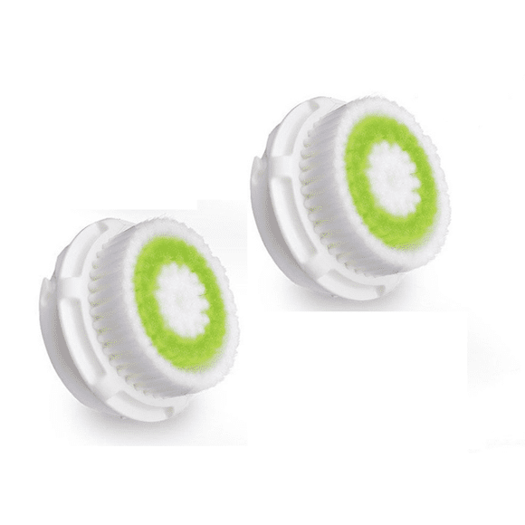 Lot de 2 Têtes de Brosse de Nettoyage Facial pour Peau Acnéique TreatMe100 (Compatible avec Clarisonic Mia 2 Pro)