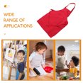 thumbnail image 3 of LIFKOME 4Ensemble Tabliers de Peinture pour Enfants Bretelles Réglables Rouges Activités de Bricolage Cuisine, 3 of 7