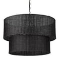 thumbnail image 2 of Golden Lighting Erma 9-light Chandelier in Matte Black, 2 of 3