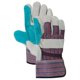 thumbnail image 5 of Guantes de trabajo/conductor de cuero para hombre/mujer con palma reforzada y muñeca elástica, 5 of 5