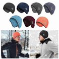 thumbnail image 3 of Skull Caps Helmet-liner Thermal Beanie With Glasses Holes Winter Cycling Caps Bike Headwear Accessories For Men Women 24bd, 3 of 5