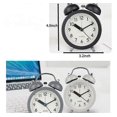 thumbnail image 3 of SAYTAY 3 inchs Bedroom Alarm Clock, Metal Alarm Clock , Student Home Decoration Desktop Clock, 3 of 4
