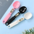 thumbnail image 3 of Spoon Scales Digital Weight Grams, 0.5g-500g Kitchen Electronic Gram Measuring Spoon Scales with Accurate LCD Display for Dispensing Coffee，Yellow, 3 of 8