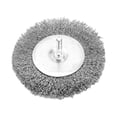 thumbnail image 2 of Wire Wheel Brush for Drill Wire Brushes for Cleaning Rust 1PCS 4inch 100mm, 2 of 10