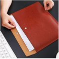 thumbnail image 5 of Paper organizer folder document case durable A4 business leather, 5 of 5
