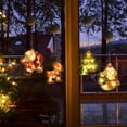 thumbnail image 4 of Cadena de luces LED para decoración navideña, colgante luminoso de Papá Noel, muñeco de nieve, cervatillo, árbol de Navidad * 1 ¡Liquidación!, 4 of 7