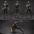 thumbnail image 4 of ZD Toys 1/10 Scale No Way Home Spider-man Black and Gold Suit Collector Action Figure, 4 of 4