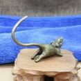 thumbnail image 5 of Animal Figurines Brass Vintage Mouse Figurine Rat Small Statue Home Ornaments, 5 of 6